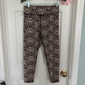Zyia Cheetah Print Leggings Size 12 Booty